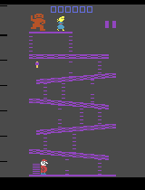 Boring Donkey Kong title screen