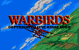 Warbirds title screen