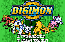 Digimon: Anode & Cathode Tamer - Veedramon Version title screen