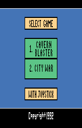 2 Pak Special Magenta - CaveBlast,City War title screen