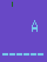 Hangman Pac-Man 4letter title screen