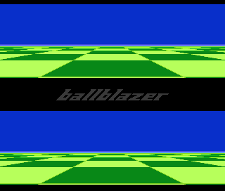 Ballblazer title screen