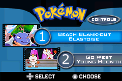 GBA电影-口袋妖怪第4卷 Game Boy Advance Video - Pokemon - Volume 4 title screen