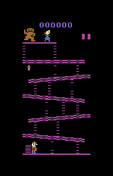 Donkey Kong title screen