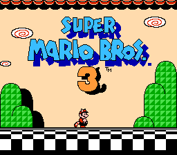 Super Mario Bros. 3 title screen