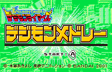 Digimon Tamers - Digimon Medley title screen