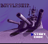 Battleship title screen