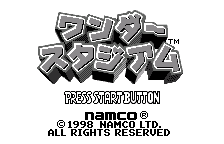 Wonder Stadium title screen