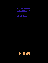 Moby Blues title screen