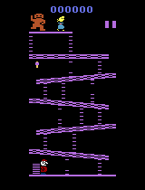 Donkey Kong Gingerbread Man title screen