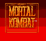 Mortal Kombat title screen