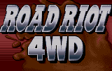 Road Riot 4WD title screen