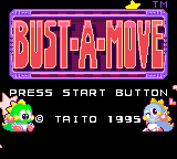 Bust-A-Move title screen
