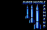 Super Asteroids, Missile Command title screen