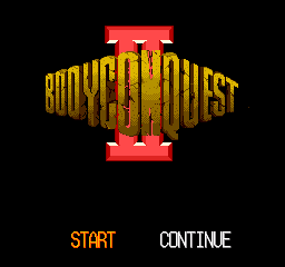 Bodycon Quest II title screen