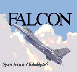 Falcon title screen