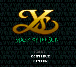 伊苏4 title screen