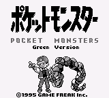 Pocket Monsters - Midori title screen
