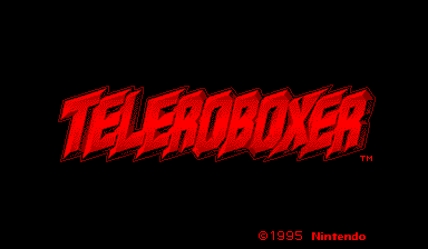 Teleroboxer title screen