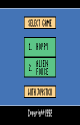 2 Pak Special Light Green - Hoppy,Alien Force title screen