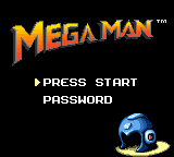 Mega Man title screen