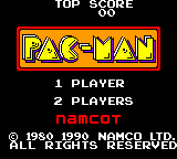 Pac-Man title screen