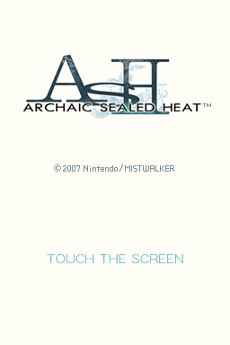ASH 远古封印之炎 V2 title screen
