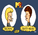 Beavis and Butt-Head title screen