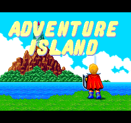 Adventure Island title screen