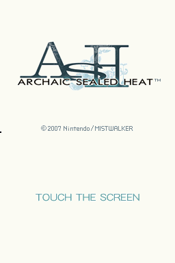 ASH 远古封印之炎 V2 title screen