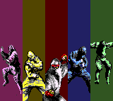 GG Shinobi, The title screen