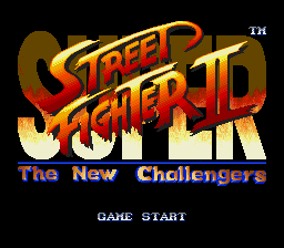 Super Street Fighter II title screen