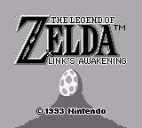 Legend of Zelda, The - Link's Awakening title screen