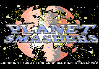 Planet Smashers title screen