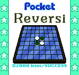 Pocket Reversi title screen