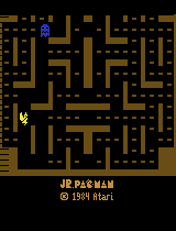 Jr. Pac-Man title screen