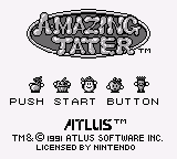 A-mazing Tater title screen