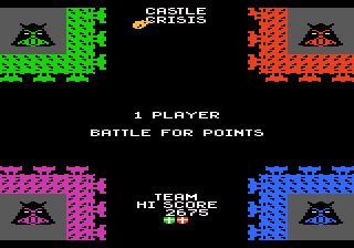 Castle Crisis title screen