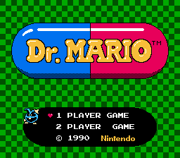 Dr. Mario title screen