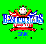 Baseball Stars Color - Pocket Sports Series title screen