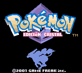 Pokemon - Edicion Cristal title screen