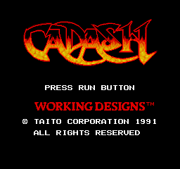 Cadash title screen