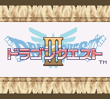 Dragon Quest III title screen