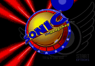 Sonic Spinball title screen