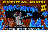 Crystal Mines II title screen