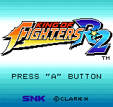 The King of Fighters R-2 title screen