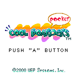 Cool Boarders Pocket title screen