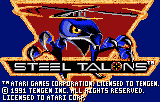 Steel Talons title screen