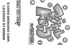 Magical Drop for WonderSwan title screen